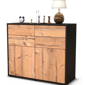 Sideboard Celia | | Front in Pinie Holz Optik | 92x79x35cm (BxHxT)