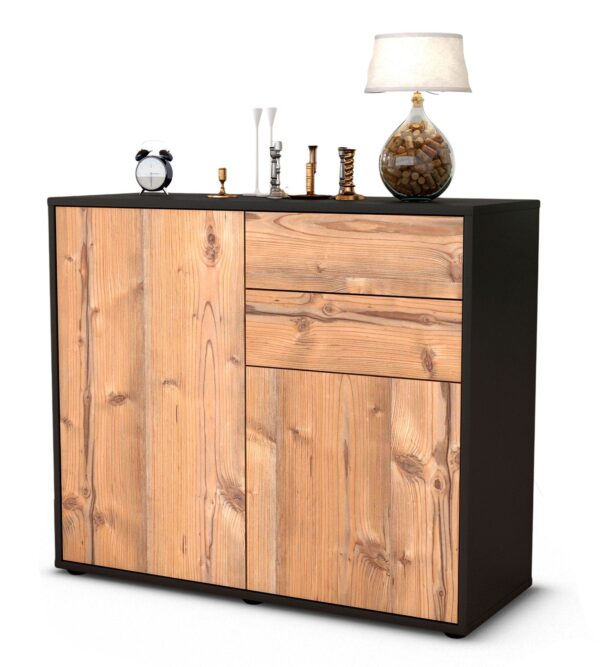 Sideboard Chantal | | Front in Pinie Holz Optik | 92x79x35cm (BxHxT)