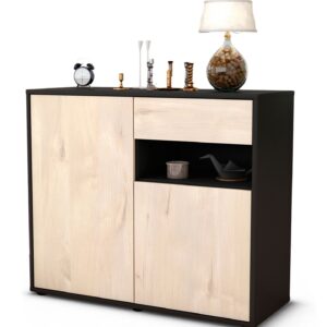 Sideboard Charlotta | | Front in Zeder Holz Optik | 92x79x35cm (BxHxT)