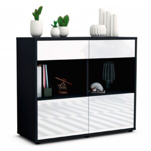 Sideboard Christina | | Front in Hochglanz Weiß | 92x79x35cm (BxHxT)