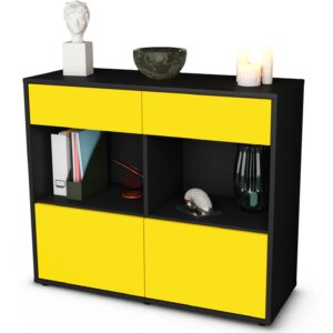Sideboard Christina, Gelb (92x79x35cm)
