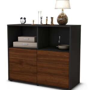 Sideboard Christine, Walnuss (92x79x35cm)