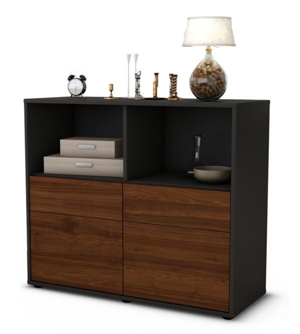 Sideboard Christine, Walnuss (92x79x35cm)