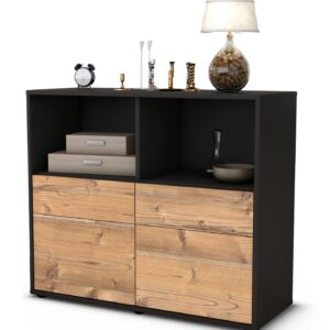 Sideboard Christine | | Front in Pinie Holz Optik | 92x79x35cm (BxHxT)