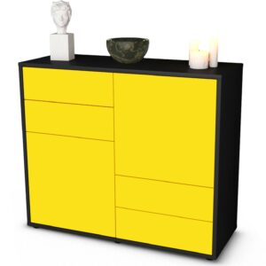 Sideboard Ciara | | Front in Gelb | 92x79x35cm (BxHxT)