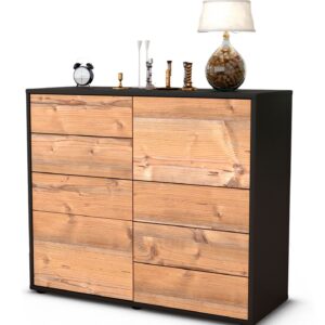 Sideboard Circe | | Front in Pinie Holz Optik | 92x79x35cm (BxHxT)