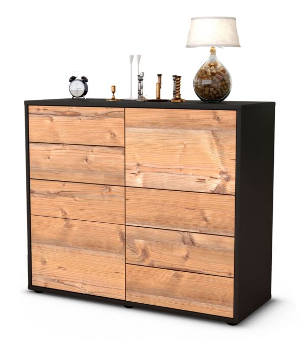 Sideboard Circe | | Front in Pinie Holz Optik | 92x79x35cm (BxHxT)