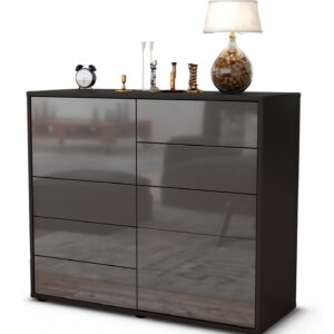 Sideboard Clarissa, Grau (92x79x35cm)