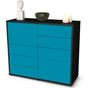 Sideboard Clarissa, Türkis (92x79x35cm)
