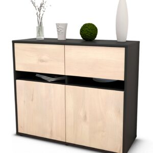 Sideboard Clea | | Front in Zeder Holz Optik | 92x79x35cm (BxHxT)
