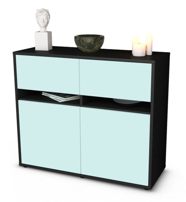 Sideboard Clea | | Front in Mint | 92x79x35cm (BxHxT)