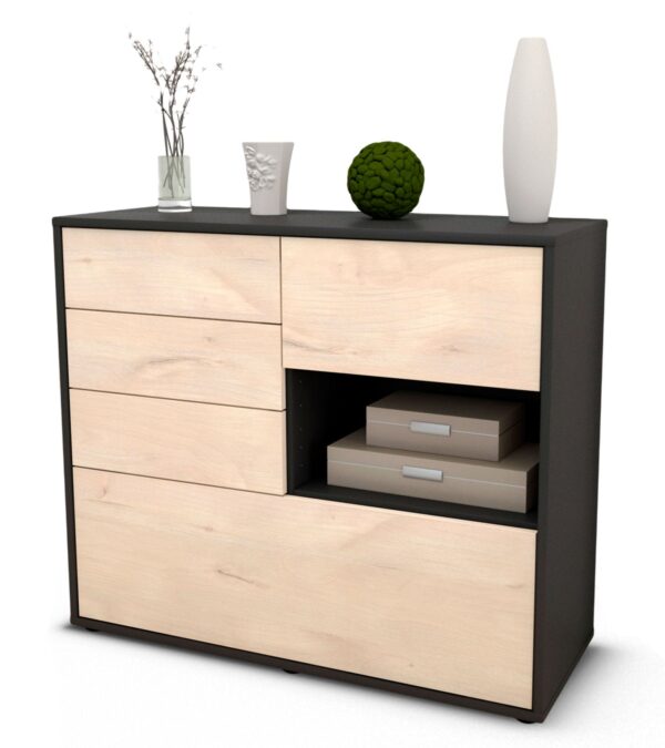 Sideboard Coco | | Front in Zeder Holz Optik | 92x79x35cm (BxHxT)