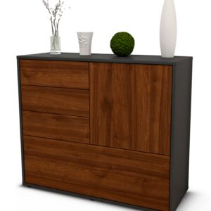Sideboard Corina, Walnuss (92x79x35cm)