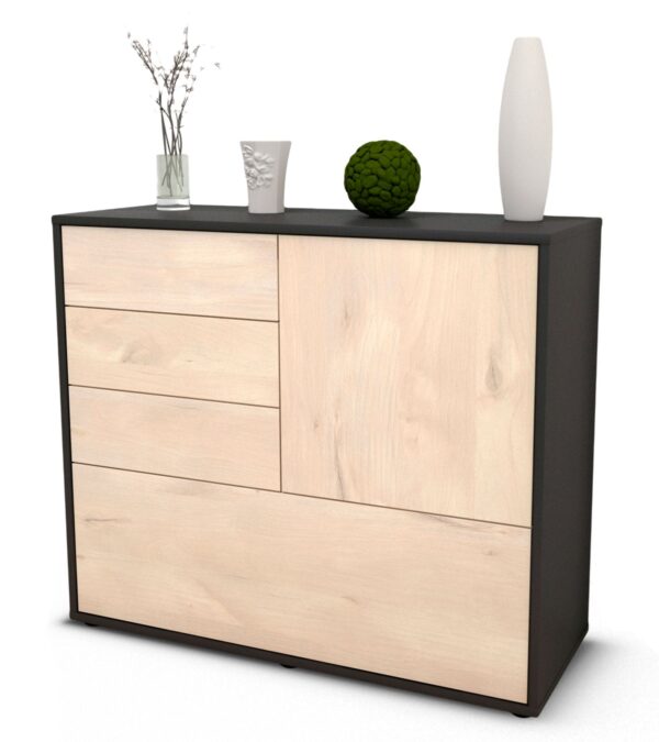 Sideboard Corina | | Front in Zeder Holz Optik | 92x79x35cm (BxHxT)