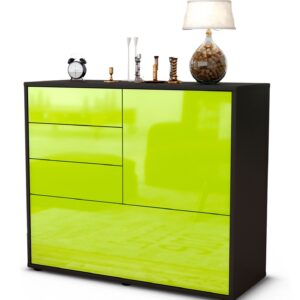 Sideboard Corina, Grün (92x79x35cm)