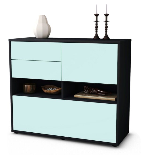 Sideboard Cornelia | | Front in Mint | 92x79x35cm (BxHxT)
