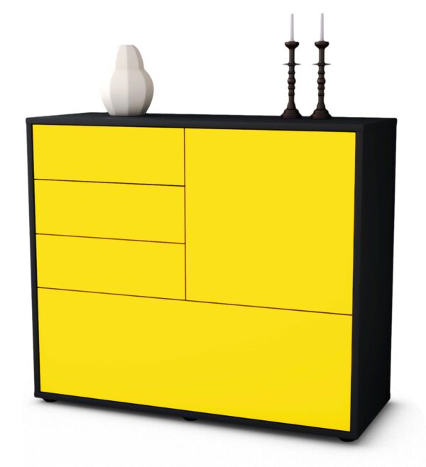 Sideboard Cosima | | Front in Gelb | 92x79x35cm (BxHxT)