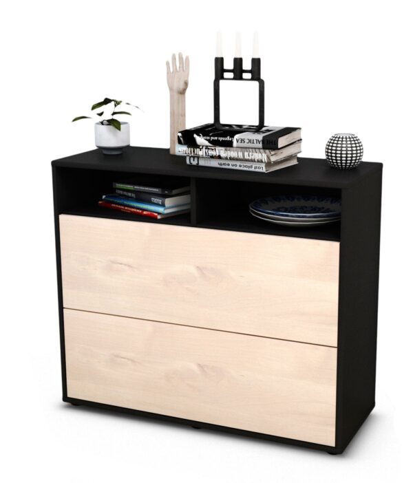 Sideboard Cosma | | Front in Zeder Holz Optik | 92x79x35cm (BxHxT)