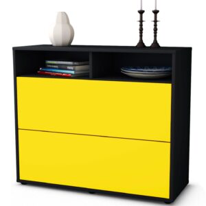 Sideboard Cosma, Gelb (92x79x35cm)