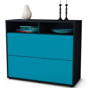 Sideboard Cosma, Türkis (92x79x35cm)