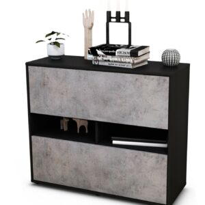 Sideboard Dalia, Beton (92x79x35cm)