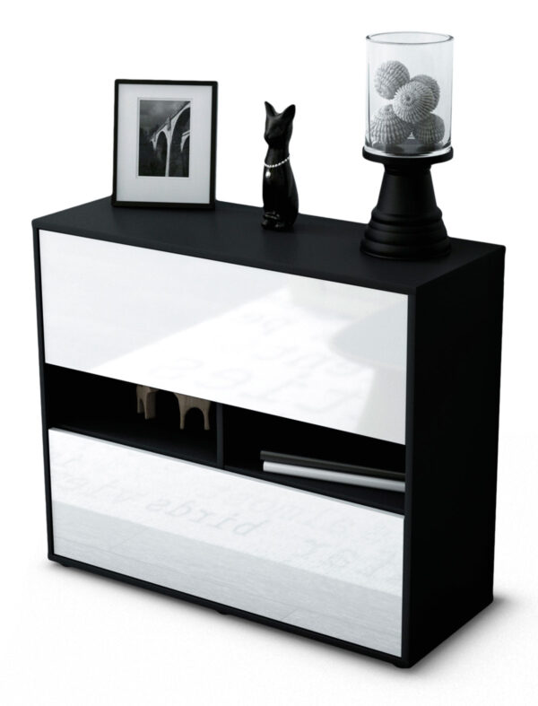 Sideboard Dalia, Weiß (92x79x35cm)