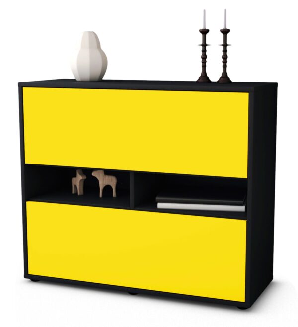 Sideboard Dalia | | Front in Gelb | 92x79x35cm (BxHxT)