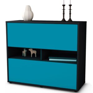 Sideboard Dalia, Türkis (92x79x35cm)