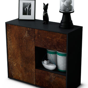 Sideboard Danica | | Front in Rost Optik | 92x79x35cm (BxHxT)