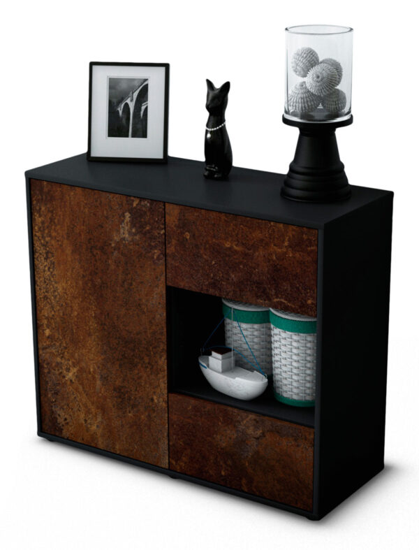 Sideboard Danica | | Front in Rost Optik | 92x79x35cm (BxHxT)