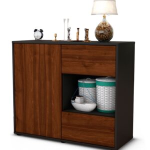 Sideboard Danica, Walnuss (92x79x35cm)
