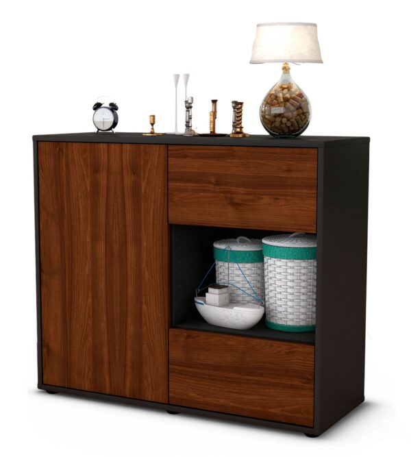 Sideboard Danica, Walnuss (92x79x35cm)