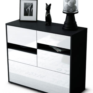 Sideboard Daria, Weiß (92x79x35cm)