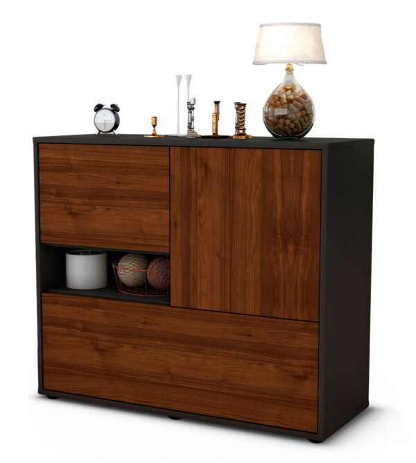 Sideboard Debora, Walnuss (92x79x35cm)
