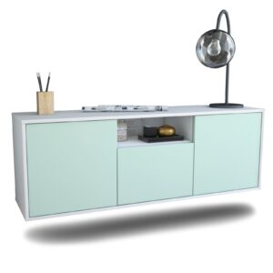 Lowboard Mesa, Mint, hängend (136x49x35cm)