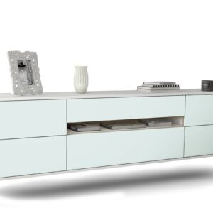 Lowboard Reno, Mint, hängend (180x49x35cm)