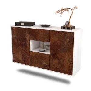 Sideboard Tallahassee, Rost, hängend (136x79x35cm)