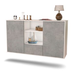 Sideboard Oceanside, Beton, hängend (136x79x35cm)