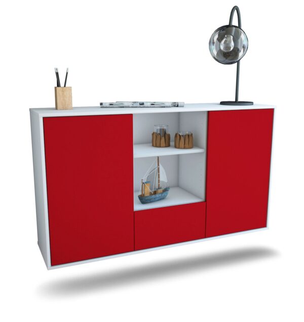 Sideboard Oceanside, Bordeaux, hängend (136x79x35cm)