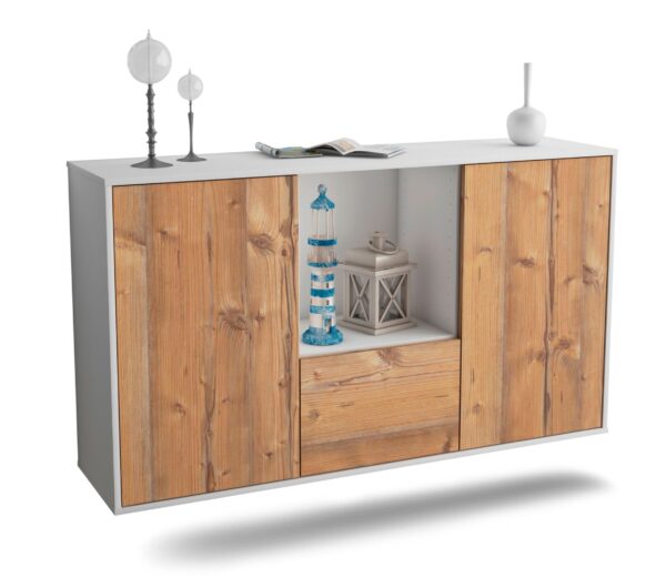 Sideboard Garden Grove, Pinie, hängend (136x79x35cm)