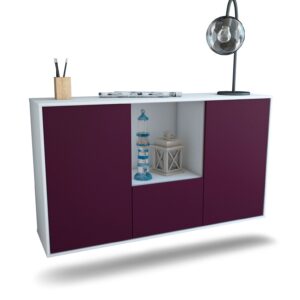Sideboard Garden Grove, Lila, hängend (136x79x35cm)
