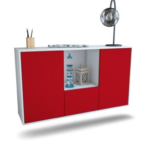 Sideboard Garden Grove, Bordeaux, hängend (136x79x35cm)