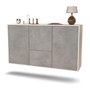 Sideboard Vancouver, Beton, hängend (136x79x35cm)