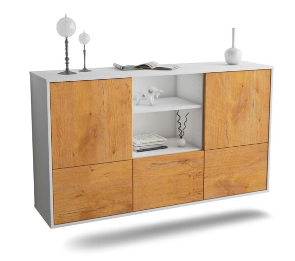Sideboard Grand Prairie, Eiche, hängend (136x79x35cm)