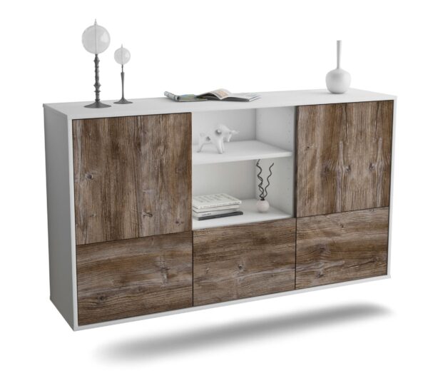 Sideboard Grand Prairie, Treibholz, hängend (136x79x35cm)