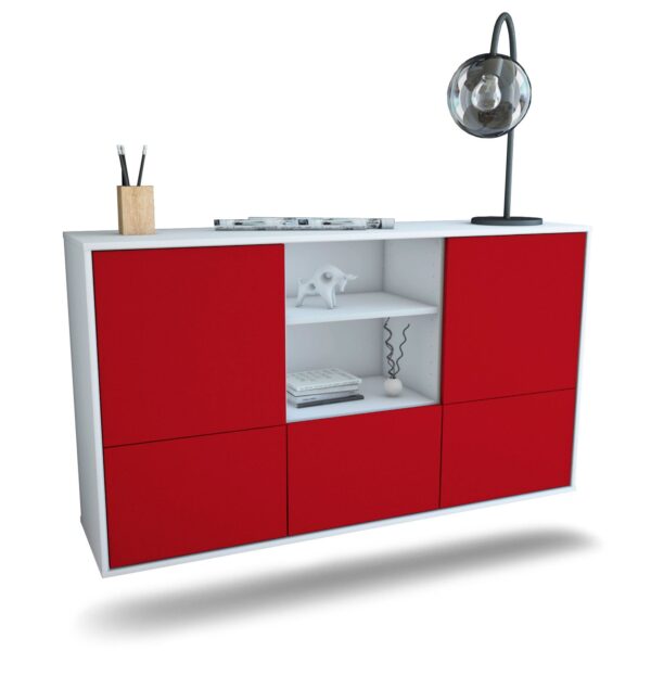 Sideboard Grand Prairie, Bordeaux, hängend (136x79x35cm)