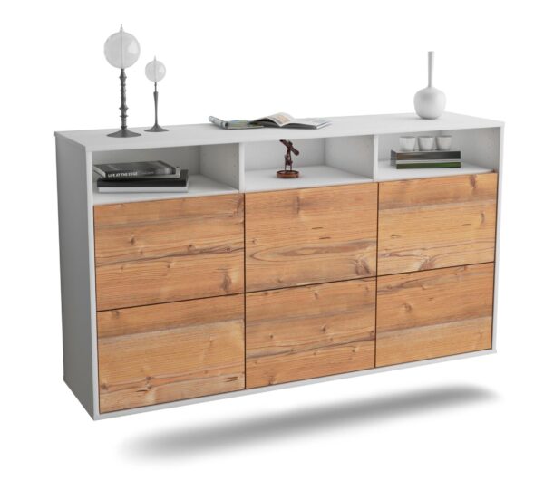 Sideboard Cape Coral, Pinie, hängend (136x79x35cm)