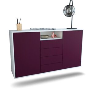 Sideboard Eugene, Lila, hängend (136x79x35cm)