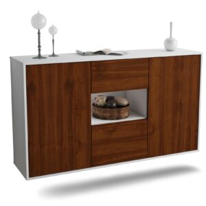 Sideboard Pasadena, Walnuss, hängend (136x79x35cm)