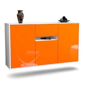 Sideboard Hampton, Orange, hängend (136x79x35cm)